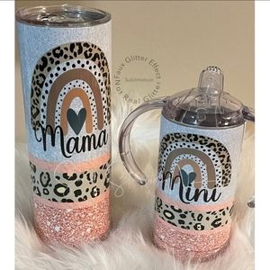 Mama and Mini matching Tumbler Set